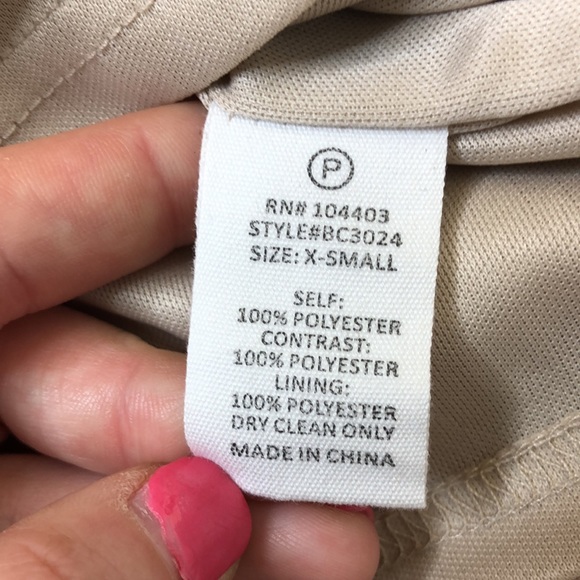 J By JOA Womens Gold Glitter Sequin Short Sleeve Lined Dress Size Small - Picture 12 of 16